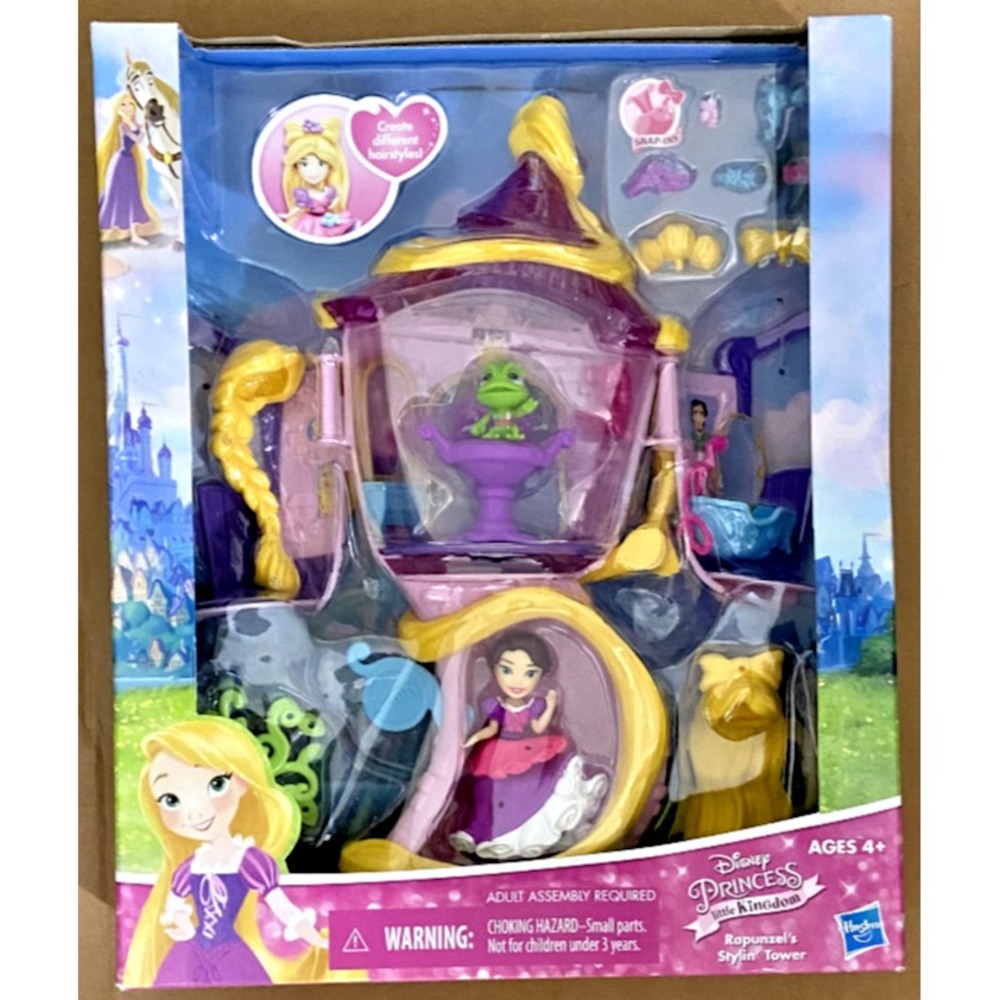 RAPUNZEL'S STYLIN' TOWER‎ Disney Princess Little Kingdom 2015 Playset